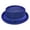 Blue, variant on Lispipm Summer Mesh Pork Pie Hat for Men Women Roll Brim Retro Party Cap Travel Beach Sun Hats Classic Outdoor Breathable Caps Green