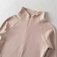 thumbnail image 5 of SELONE Long Sleeve Shirts for Women Thermal Dralon Pullover High Neck Tops Soild Tight Winter Underwear Clothes Gray, 5 of 6