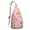 Pink-14, variant on Vintage Cat Print Sling Backpack – Cute Watercolor Hand-Drawn Cat Crossbody Bag for Travel & Hiking