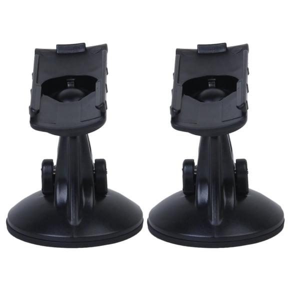 2X Suction Cup Support Car GPS Support for GPS,2 x suction cup support,black