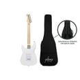 thumbnail image 6 of Monoprice Cali DLX Plus HSS Electric Guitar with Gig Bag - Ivory Ash Body, Wilkinson Bridge/Pickups, Tortoise Shell White Pickguard, Maple Fingerboard - Indio Series, 6 of 6
