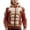 Red, variant on Men's Fuzzy Sherpa Pullover Hoodie 3D Printed Long Sleeve Sport Pocket Military Hoodies Winter Gym Hooded Sweatshirts Grey L