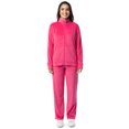 thumbnail image 6 of Athletic Works Women's Soft Velour Jacket and Pant Tracksuit, Size S-XXL, 6 of 15