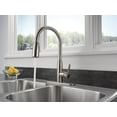 thumbnail image 4 of Peerless Single Handle Pull-Down Kitchen Faucet in Stainless Steel, 4 of 4