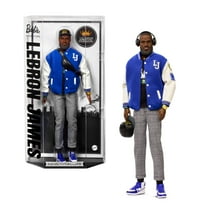 Barbie Signature LeBron James Kenbassadors Doll Collectible with Varsity Jacket Outfit & Accessories