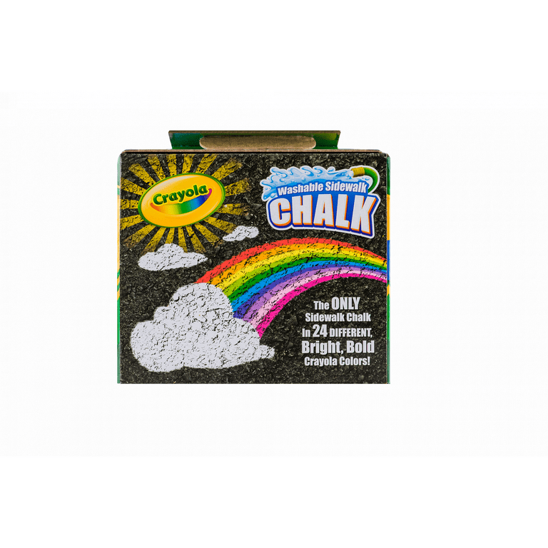 Crayola 5-Count Tie Dye Washable Sidewalk Chalk - 03-5800