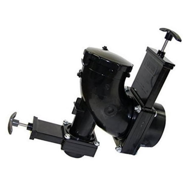 RV Double Rotating Valve with 3 x 1.5 in. Hub x 3 in. Bay & Cap