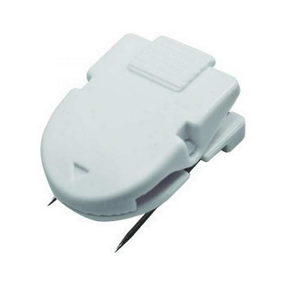 Wall Clips For Fabric Panels, 40 Sheets, White, 4/pack | Bundle of 5 Packs