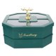 thumbnail image 2 of Double Layer Fruit Platter For New Year Party Household Users 30X30X17.5CM Green Divided Storage 1Pack, 2 of 3