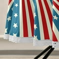 thumbnail image 5 of Coolnut 60" Independence Day Outdoor Round Tablecloth, Waterproof Stain-Resistant Non-Slip Circular Tablecloth with Umbrella Hole and Zipper for Tabletop Backyard Party BBQ Decor, 5 of 7