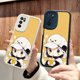 thumbnail image 1 of Destaca y protege tu iPhone con una funda para teléfono plateada mate con estampado de dibujos animados originales, 1 of 4
