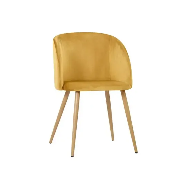 Silla Rolet encino Estilo Contemporáneo Color Dorado GAIA Rolet