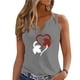 thumbnail image 5 of Camiseta de Moda Casual sin Mangas con Cuello en V para el Hogar Y el Uso Diario, 5 of 5