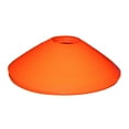 thumbnail image 1 of 12PC Marker Discs Football Soccer Rugby Round Cones Sports Equipment for Fitness Training (Orange), 1 of 8