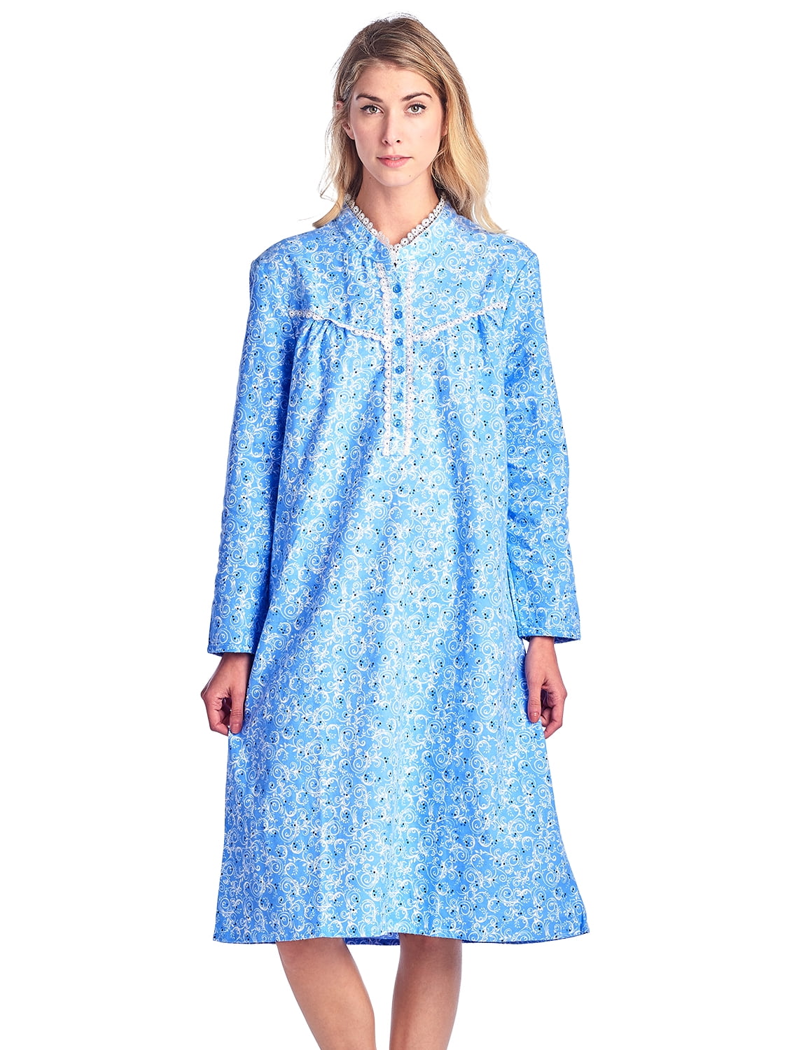 womens flannel night gown