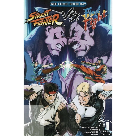 Street Fighter vs Final Fight #1 VF ; Udon Comic Book