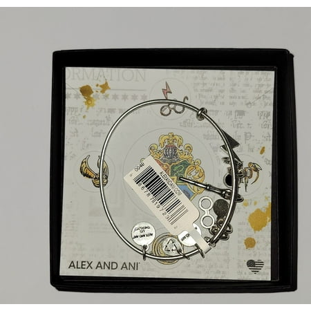 Alex and Ani Harry Potter, Character Expandable Wire Bracelet, Rafaelian Silver