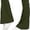 Black, variant on Flare Leggings for Women Low Rise Fold Over Flared Yoga Pants Bootcut Leggings Ladies Comfy Workout Pants
