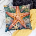 thumbnail image 2 of BANET Decorative Throw Pillow Covers , Hello Beach Blue Cushion Case Decor, Seasonal Home Decoration for Sofa Couch 20x20in, 2 of 5