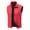 Red #3, variant on Mens Winter Vest Sleeveless Zip Up Stand Collar Vest Fall Big and Tall Fleece Jackets Coats Casual Lightweight Warm Mens Vests Outerwear with Pockets, Black 3XL
