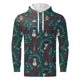thumbnail image 3 of TRKIYQC Sudadera con Capucha navideña para Hombre, Sudadera con Capucha de Papá Noel y muñeco de Nieve de Manga Larga con Bolsillo TRKIYQC  moda, 3 of 6