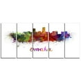 thumbnail image 1 of Design Art La Ligne D'Horizon De Omaha Art Sur Toile, 1 of 3