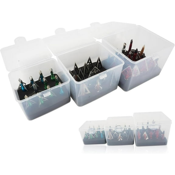 Smarkey Broadhead Box Archery Storage Case Soft Broadheads Case  (12 15 20pcs)