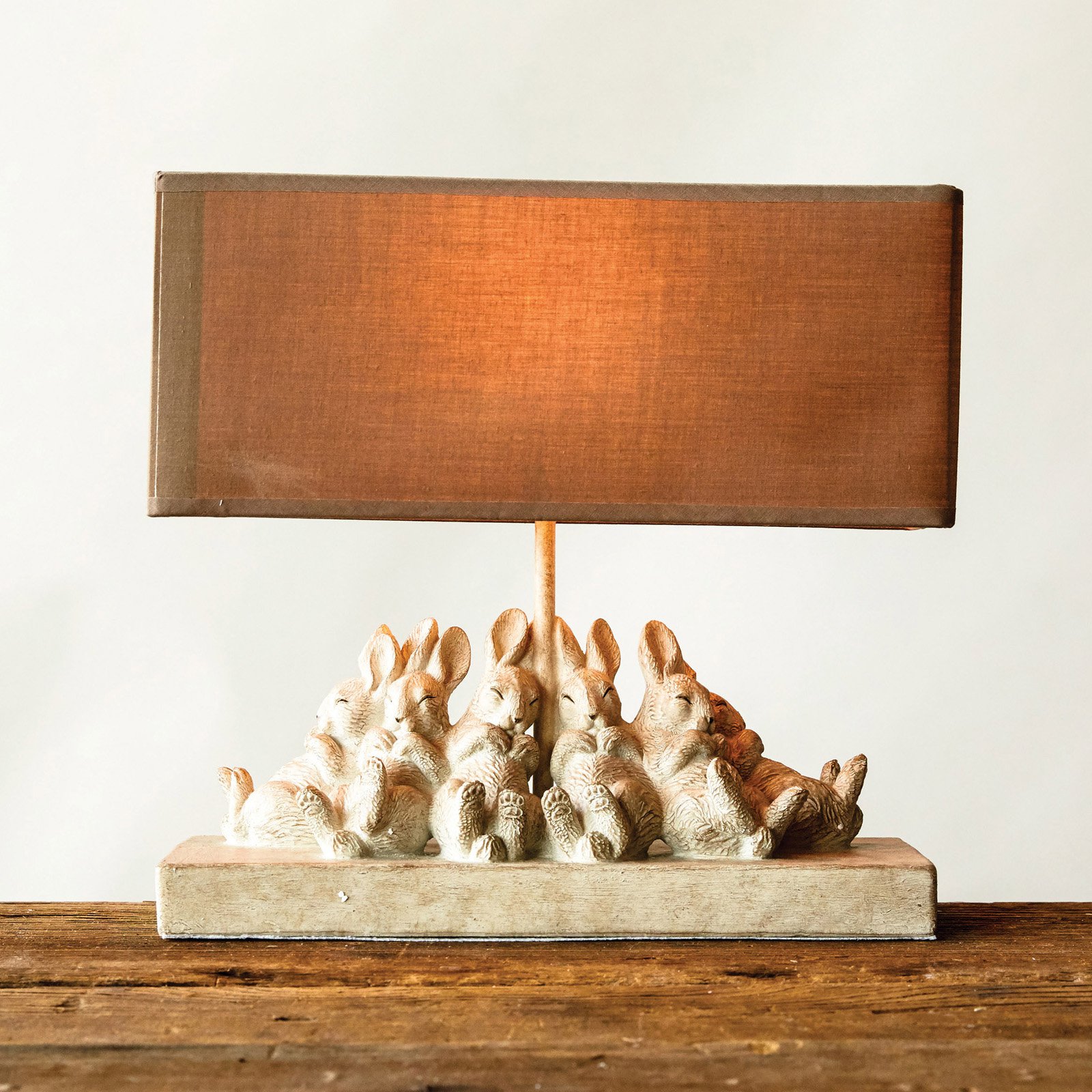 rabbit table lamp