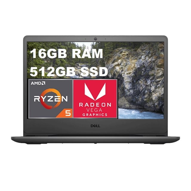 Laptop Gamer Dell AMD Ryzen 5 Radeon Vega 8 16GB RAM 512GB SSD