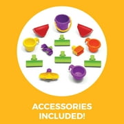 Step2 Waterfall Discovery Wall Blue Plastic Water Table for Toddlers with 13-piece Playset