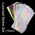 thumbnail image 3 of 12 pegatinas holográficas para señuelos de escamas de pescado para cucharas de pesca DIY Wobblers, 3 of 5