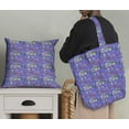thumbnail image 5 of Soimoi Purple polyester Crepe Fabric Owl & Tree Christmas Printed Fabric 1 Yard 42 Inch Wide, 5 of 5