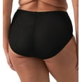 thumbnail image 2 of Elomi Cate Allure Full Panty Brief (302451),4XL,Black, 2 of 7