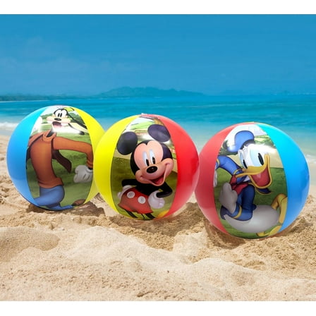 Mickey Mouse & Friends Inflatable Beach Ball 3 Pack