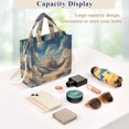 thumbnail image 5 of FORMRS Womens Corduroy Tote Bag Crossbody Shoulder Handbag with Pocket, Floating Whale, 5 of 7