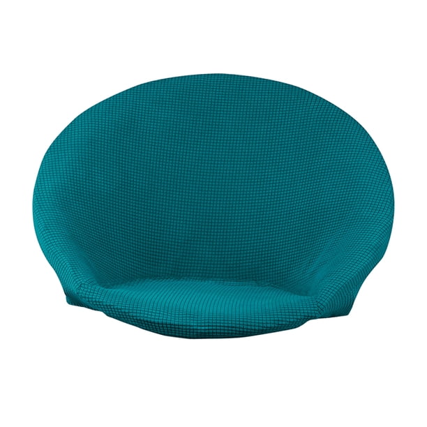 Funda para silla con platillo de tela jacquard Funda extraíble para silla Moon azul Sunnimix funda de asiento