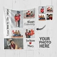 thumbnail image 3 of Customized Couples Blanket. Custom Photo Blankets Wedding Gifts for Couple, Valentines Gift. Blankets with Pictures Customized. (Couple Blanket 6, 50x60) Blankets, 3 of 5