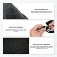 thumbnail image 4 of Bodychum Winter Beanie Hat Mask Scarf Set 3Pcs Winter Warm Knitted Kit for Men, 4 of 9