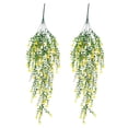 thumbnail image 1 of Xihbxyly Oferta Del Dia Flores Artificiales Colgantes Artificiales Vides de Flores Artificiales Chlorophytum Flores Artificiales de Plástico Flores para Exterior 2 Piezas, 1 of 4
