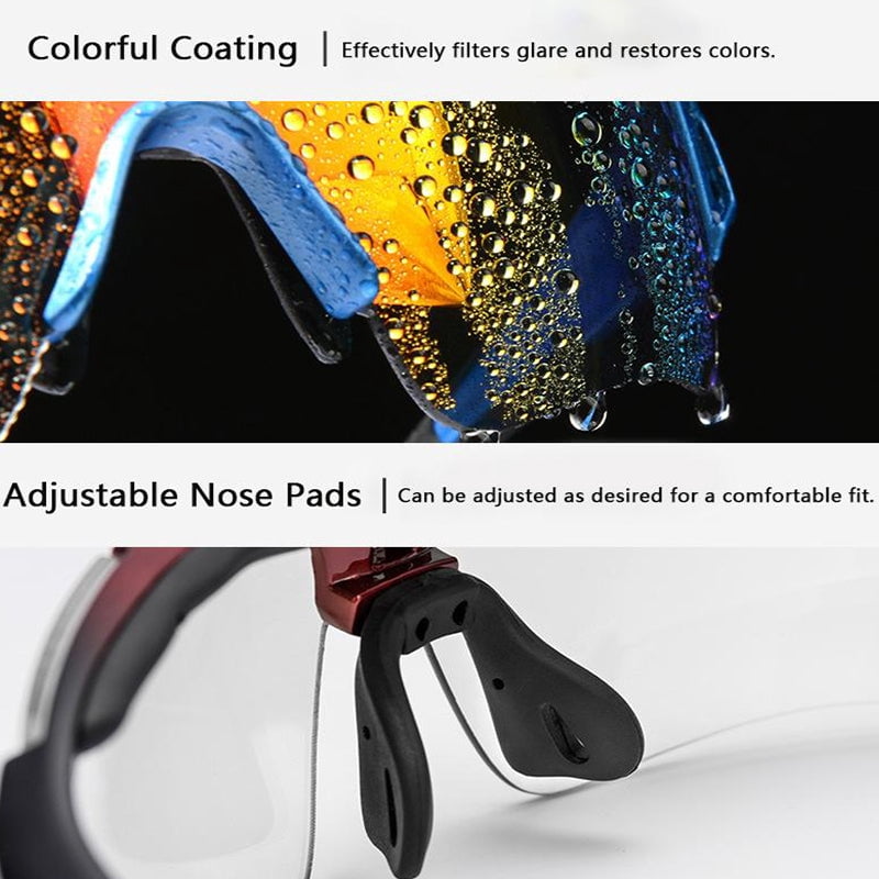 Mountains Bike Motorcycle Motocross Offroad Riding Goggles and Gloves,Anti Fog Racing Skiing Goggles for Men Women Youth Kids