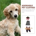 thumbnail image 4 of CTIRCHIU 1 Set Adorable Pet Clothes Pirate Costume For Dogs Festivals Daily Life, 4 of 6