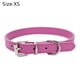 thumbnail image 2 of Collar de perro Collares de cuero para cachorros Collares de perro ajustables para perros pequeños Collar multicolor para mascotas, 2 of 5