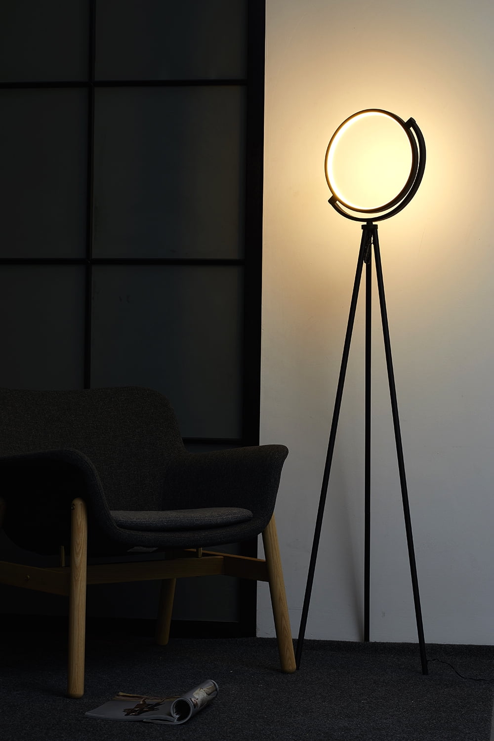 eclipse led floor lamp