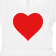 thumbnail image 4 of Inktastic Red Heart Girls Toddler Dress, 4 of 5