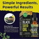 thumbnail image 2 of Black Seed Oil -cold-pressed, 100% Turkish Black Cumin Seed Oil, Liquid Pure Blackseed Oil,120ml, 2 of 5