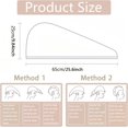 thumbnail image 2 of 2pcs Microfiber Towel Dry Hair Turban Curly Hair Towel Wet Long Hair Turban, 2 of 5