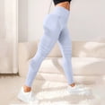thumbnail image 6 of Resicozy 3D Cellulite Leggings for Women Compression High Waisted Compression Leggings Butt Lifting Workout Leggings Light Purple 4XL, 6 of 7
