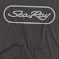 thumbnail image 2 of Sea Ray Oval Hold Unisex Adult Canvas Brand T Shirt, Charcoal, Small, 2 of 3