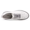 thumbnail image 4 of CMR CHAMARIPA Height Increasing Casual Shoes - White Leather Elevator Sneakers - Taller Shoes For Men 6CM / 2.36 Inches, 4 of 5