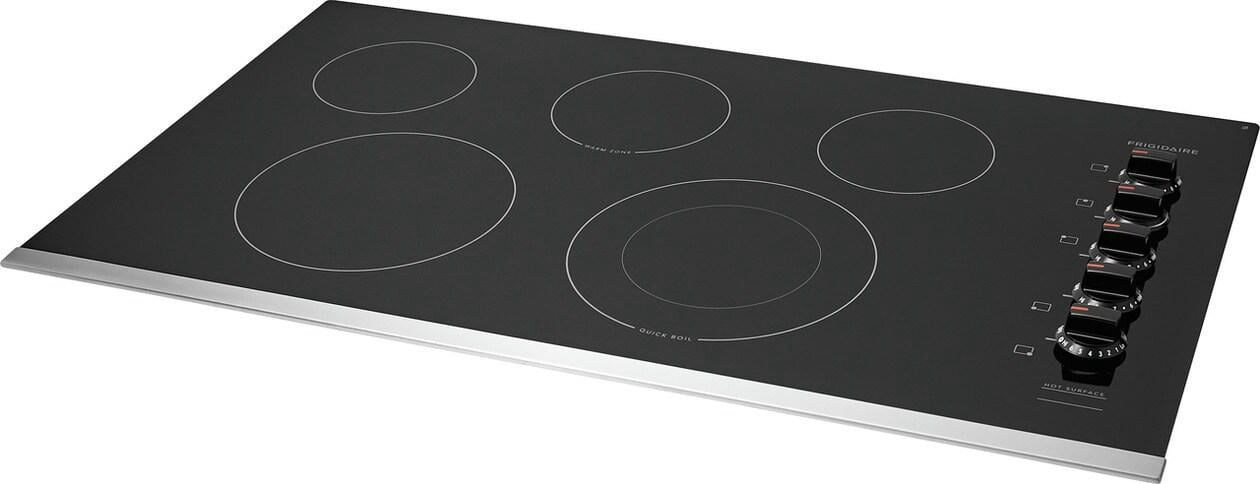 Frigidaire FFEC3625US 36 inch Stainless Steel Electric Glass Cooktop